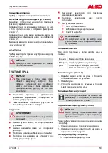 Preview for 53 page of AL-KO 112799 Operating Instructions Manual