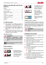 Preview for 67 page of AL-KO 112799 Operating Instructions Manual