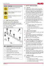 Preview for 17 page of AL-KO 113374 Translation Of The Original Instructions For Use