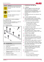 Preview for 53 page of AL-KO 113374 Translation Of The Original Instructions For Use