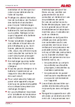 Preview for 41 page of AL-KO 113560 Translation Of The Original Instructions For Use