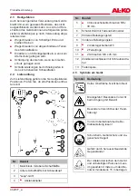 Preview for 9 page of AL-KO 113618 Translation Of The Original Instructions For Use