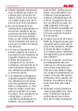 Preview for 87 page of AL-KO 113618 Translation Of The Original Instructions For Use