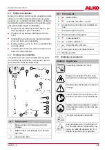 Preview for 105 page of AL-KO 113618 Translation Of The Original Instructions For Use