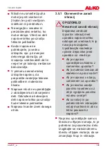 Preview for 185 page of AL-KO 113618 Translation Of The Original Instructions For Use