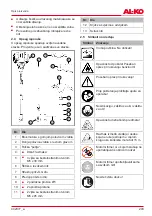 Preview for 203 page of AL-KO 113618 Translation Of The Original Instructions For Use