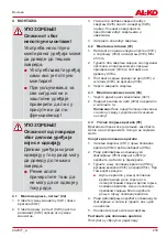 Preview for 233 page of AL-KO 113618 Translation Of The Original Instructions For Use