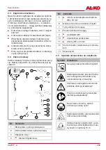 Preview for 249 page of AL-KO 113618 Translation Of The Original Instructions For Use