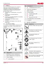 Preview for 387 page of AL-KO 113618 Translation Of The Original Instructions For Use