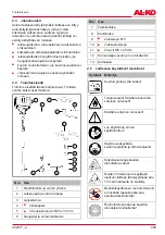 Preview for 409 page of AL-KO 113618 Translation Of The Original Instructions For Use