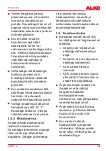 Preview for 439 page of AL-KO 113618 Translation Of The Original Instructions For Use