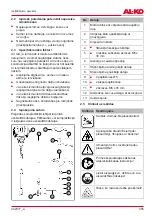 Preview for 455 page of AL-KO 113618 Translation Of The Original Instructions For Use