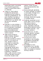 Preview for 461 page of AL-KO 113618 Translation Of The Original Instructions For Use