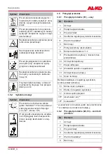 Предварительный просмотр 167 страницы AL-KO 113842 Translation Of The Original Instructions For Use