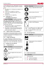 Preview for 43 page of AL-KO 113965 Translation Of The Original Instructions For Use