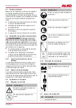 Preview for 59 page of AL-KO 113965 Translation Of The Original Instructions For Use