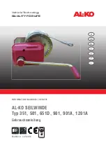 Preview for 1 page of AL-KO 1201A Instructions For Use Manual