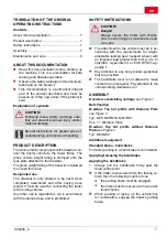 Preview for 7 page of AL-KO 121 SR Translation Of The Original Operating Instructions