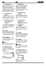 Предварительный просмотр 7 страницы AL-KO 1212043 Manual