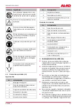 Preview for 51 page of AL-KO 130 933 Translation Of The Original Instructions For Use