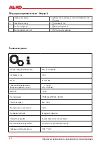 Предварительный просмотр 118 страницы AL-KO 144F Instructions For Use Manual