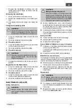 Предварительный просмотр 11 страницы AL-KO 160 VB Operating Instructions Manual