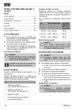 Preview for 42 page of AL-KO 160 VB Operating Instructions Manual