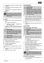 Preview for 71 page of AL-KO 160 VB Operating Instructions Manual