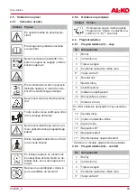 Предварительный просмотр 93 страницы AL-KO 3.22 E easy Translation Of The Original Instructions For Use