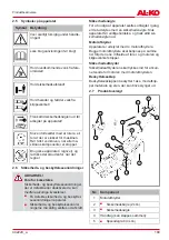 Preview for 189 page of AL-KO 34.8 Li Translation Of The Original Instructions For Use