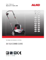 Preview for 1 page of AL-KO 38 VLB COMBI CARE User Manual