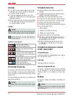 Preview for 14 page of AL-KO 38 VLB COMBI CARE User Manual