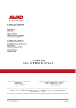 Preview for 40 page of AL-KO 811721-1 Manual