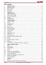 Preview for 3 page of AL-KO AIRCABINET Installation And Operating Manual