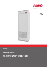 Preview for 1 page of AL-KO AIRSAFE 1200 Operating Manual