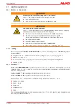 Preview for 11 page of AL-KO AIRSAFE 1200 Operating Manual