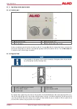 Preview for 15 page of AL-KO AIRSAFE 1200 Operating Manual