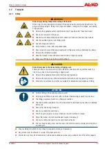 Preview for 19 page of AL-KO AIRSAFE 1200 Operating Manual