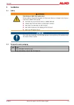 Preview for 23 page of AL-KO AIRSAFE 1200 Operating Manual