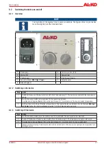 Preview for 27 page of AL-KO AIRSAFE 1200 Operating Manual