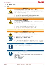 Preview for 31 page of AL-KO AIRSAFE 1200 Operating Manual