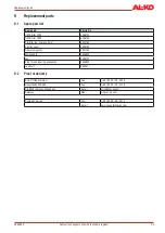 Preview for 39 page of AL-KO AIRSAFE 1200 Operating Manual