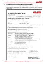 Preview for 41 page of AL-KO AIRSAFE 1200 Operating Manual