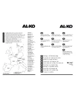 Предварительный просмотр 1 страницы AL-KO AKS 2000 Assembly And Operating Instructions Manual