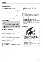 Предварительный просмотр 72 страницы AL-KO AKS 3004 Translation Of Original Operating Manual