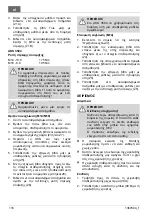 Предварительный просмотр 116 страницы AL-KO AKS 3004 Translation Of Original Operating Manual