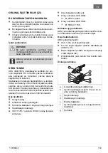 Предварительный просмотр 119 страницы AL-KO AKS 3004 Translation Of Original Operating Manual