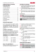 Предварительный просмотр 57 страницы AL-KO ATC-AL-KO Manual