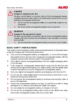 Preview for 19 page of AL-KO B05-3640 Translation Of The Original Operating Instructions