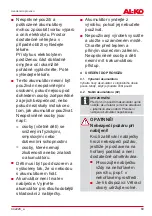 Preview for 89 page of AL-KO B50 Li Manual